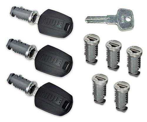 Includes grip-friendly Thule Comfort Key Replace the locks in your Thule product in a few easy steps