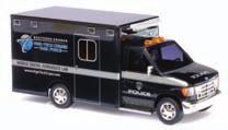 99 1992 Ford E-350 Ambulance 189-41835 Police Digital Forensics Lab (black, silver) 189-41836 New York Police