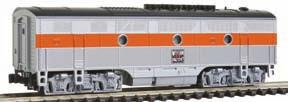 Standard DC model is meticulously detailed and features powerful five-pole motor with dual brass flywheels. 381-1760931 ATSF #7502 Reg. Price: $110.00 Sale: $89.