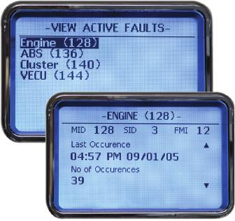 Trip Information: Co-Pilot displays trip information on the LOV, Driver Trips A & B, all 12 Fleet Trips, as well as Periodic Trips (upcoming release).