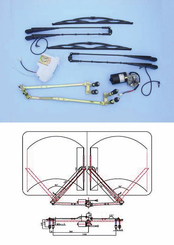 Pantograph Wiper Systems HEAVY DUTY PANTOGRAPH WIPER SYSTEMS Quality Heavy Duty Pantograph Wiper Systems designed for long life use in the Bus and Industrial Vehicle
