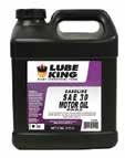 99 Lube King Diesel Oil 2 Gallons Lube King Motor Oil 2 Gallons SAE 30...(T191646)...17.99 SAE 30ND...(T191644)...17.99 SAE 10W-30. (T191647)...17.99 SAE 10W-30. (T191649).