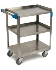 Color-Coded Tote Boxes Available in 8 different colors for HACCP zone use, NSF Listed for food