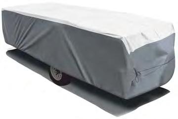 Storage bag. For proper fit, make sure to include bumpers, ladder and spare tire when measuring your trailer. You can exclude the hitch and ground clearance. Covers are not intended to cover hitch.