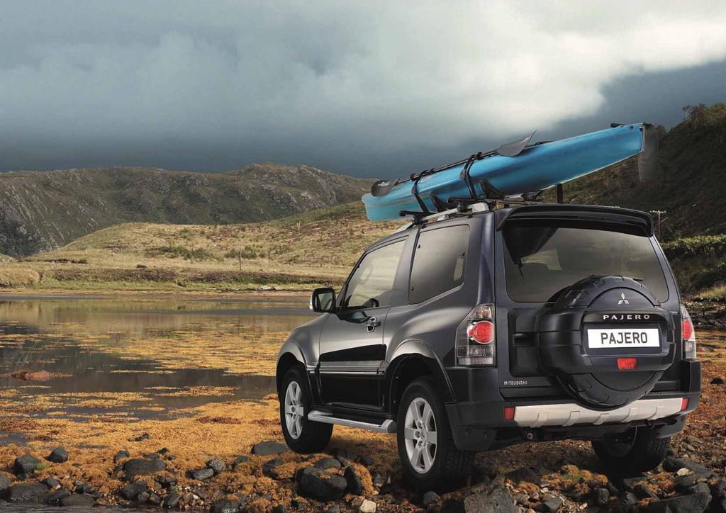 TECHNOLOGY HIGH The Mitsubishi Pajero takes luxury 4WD technology to new heights.