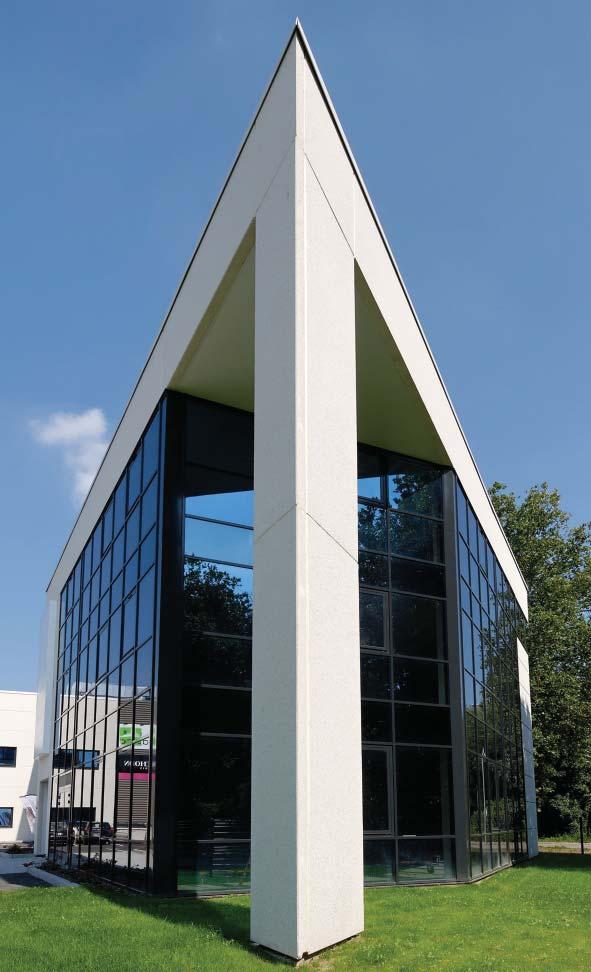 nine Astron buildings in a business park in a key area close to Strasbourg (France).