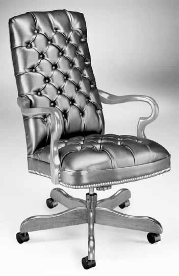 leaders Executive Seating #4277 #4057 FEATURES & OPTIONS Period-influenced styling Pneumatic Lift