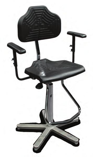 Brio 12 Series Milagon s Brio Series chair is the work horse of the industrial seating line.