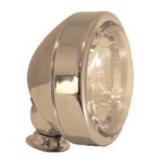 Illumination is provided by a 12V 55W H3 bulb and diamond cut reflector. Shells and rims are chrome.