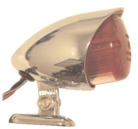 Comes with amber lenses and x-tra set of red lenses Sold as a pair Mini-Stem Cateye Deco Lights Classic Styled Deco Lights 61-73117