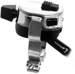Battery ignition type (normally closed circuit) Tether Line On-Off Switch 46-50410 Bolt-on mounting (Shown) 46-50412