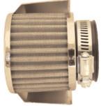 CLAMP ON TYPE AIR FILTERS TERS, CLAMP-ON-AIR FILTERS DIMENSIONS OVERALL WIDTH OVERALL LENGTH FLANGE EMGO # FLANGE OVERALL WIDTH LENGTH 12-55728 I.D. 28MM 2-1/4" 2" 12-55735 I.D. 35MM 2-1/2" 2" 12-55739 I.