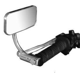Universal 4 mirror with 8 stem. Fits right or left.