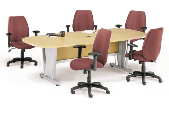 A Comfortable Meeting Place Make your next conference room user-friendly with supportive, adjustable, ergonomic chairs.