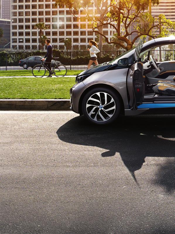 5 Interior INTERIOR. The interior of the BMW i3 demonstrates a fresh approach to vehicle design.