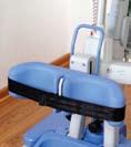 Additionally, the removable foot tray allows caregivers to provide patients with gait training while using the lift.