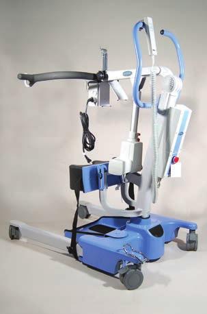 () 043976 Each Portable Power Patient Lift "Hoyer Advance", unique swan-neck leg design allows the lift to get close to wide obstacles, easily folds with no tools, oversized handle, push footpad to