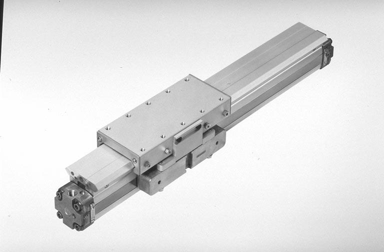 2 Series 2000 - Joint Clamp Bore sizes (mm): 25, 32, 40, 50 Two cylinders mounted in a tandem configuration for increased load and force