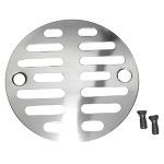 03-1355 403963 Shower Drain Grate 4-1/4 Chrome Plated Snap in Grate.