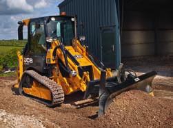 2 The unique JCB Power Management System (PMS) provides control of the transmission setup, allowing you to increase machine pushing power