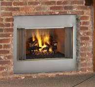 Villawood 42 Villawood 42 Includes: Traditional or herringbone brick interior Grate Stainless steel safety firescreen Dual gas knockouts Outside air standard UL & ULC listed 42" x 20-7/8" viewing