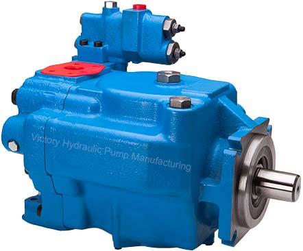 Variable Axial Piston Eaton Vickers PVH Pump PVH High pressure axial piston pumps with low noise PVH high flow, high performance pumps are a family of variable displacement, inline piston units that
