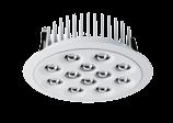 Ascent 50 Super slim highly efficient LED downlight with only 50mm recessing depth A true economic and efficient replacement for existing CF-L downlights Provides optimum efficiency with up to 90