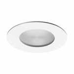 Insaver HE Topper LED Insaver HE Topper LED 8W LED white downlight Ideal for applications such as bathrooms, washrooms or public toilets IP44 rating allows for installation in applicable zone 1 wet