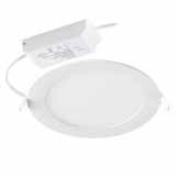 SylFlat LED Dimmable SylFlat LED recessed mounted round SylFlat LED recessed mounted square 13W, 18W & 23W LED recessed or surface mounted dimmable LED downlights Ideal for applications such as