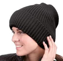 COLLAR WARMER HAT 614 N-elastic fleece in black / ANE-sheepskin effect black / ARB-sheepskin effect