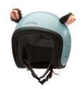 or full face helmet Creates an air space for maximum