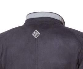 short jacket Shell in eco suede treated with