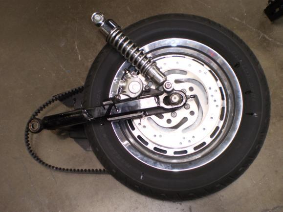 2. Removal of Original Parts Secure and raise motorcycle 9 to 10 inches using a quality motorcycle lift. Remove the following from the vehicle. See OEM manual for detailed instructions.