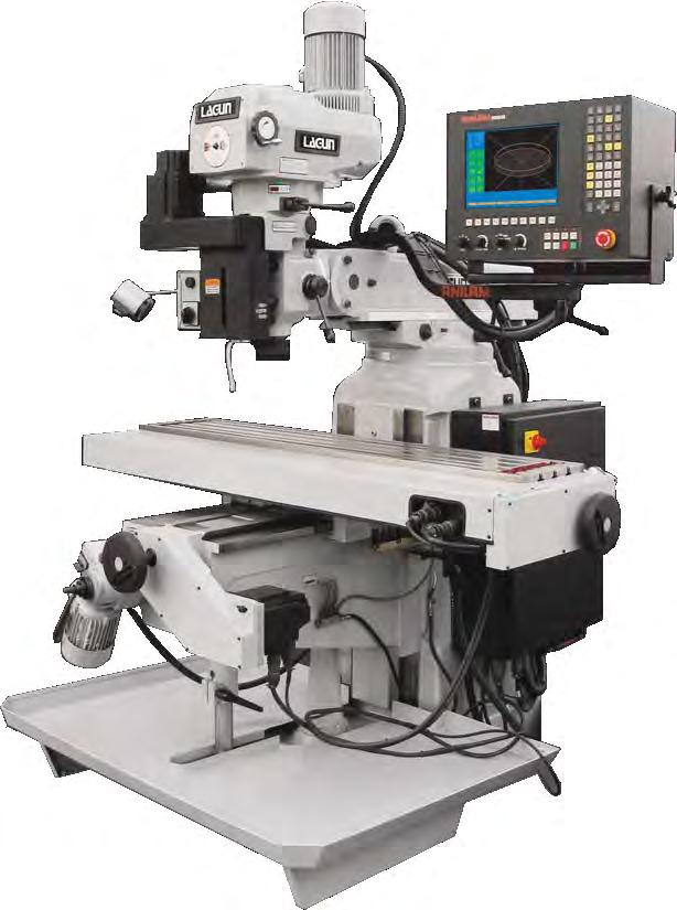 MILLMATIC II Series 2-Axis CNC with 3-Axis DRO & Manual