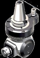 2,500 391lbs (1740 N) 425 in/lbs (48 Nm) Positioning Pin Opposite Spindle Optional Output Shaft: HSK 50 Configured for optional internal air pressure Product Description Shank B H H Options Weight