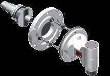 Modularity: main shaft with interchangeable Drive Taper (Double contact) allows an EVOLUTION angle head to be used on other machining centers with different spindle types and sizes.