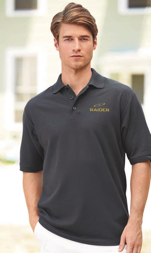 Apparel 537MR Jerzees Easy Care Sport Shirt Colors: Black, Charcoal