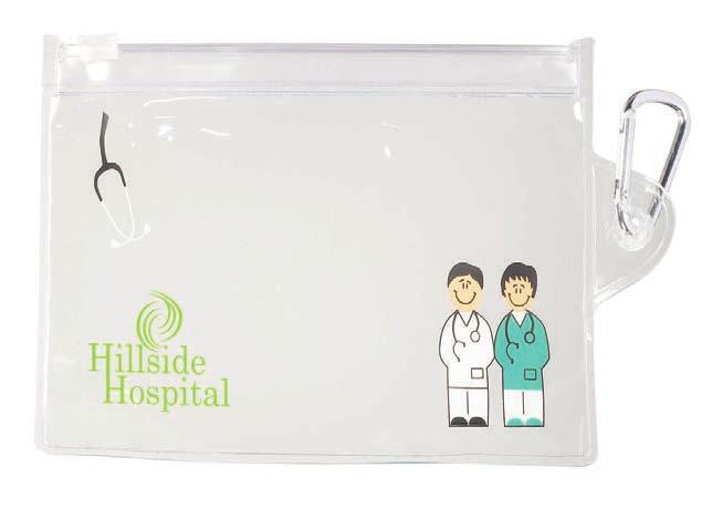 Personal Care & Wellness PL-1446 Doctor K Nurse Clear Pouch 0.
