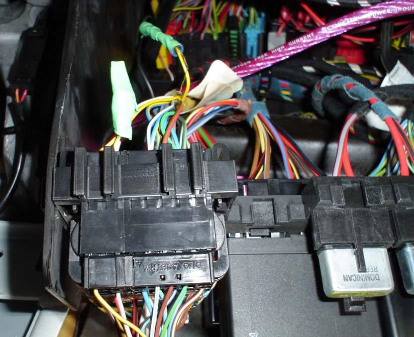 Adding a factory trip computer Page 6 4.) Now that you have the wiring harness installed, connect it to your switch and pop it into the center console.