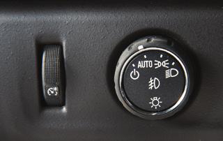 See Instruments and Controls in your Owner s Manual. LIGHTING Automatic Headlamp System Rotate the knob to activate the exterior lights.