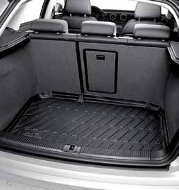 All-weather Floor Mats Deep-ribbed, channeled design helps protect the floor and carpeting from water, mud, sand and snow. Rubber mats feature vehicle logo. Set of four mats.