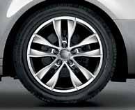 Wheels Configurations Dimensions 17" 5-split-spoke design 225/45 all-season tires 17" 10-spoke design 225/45 all-season tires A3 Models A3 Premium A3 Premium Plus A3 TDI Premium A3 TDI Premium Plus