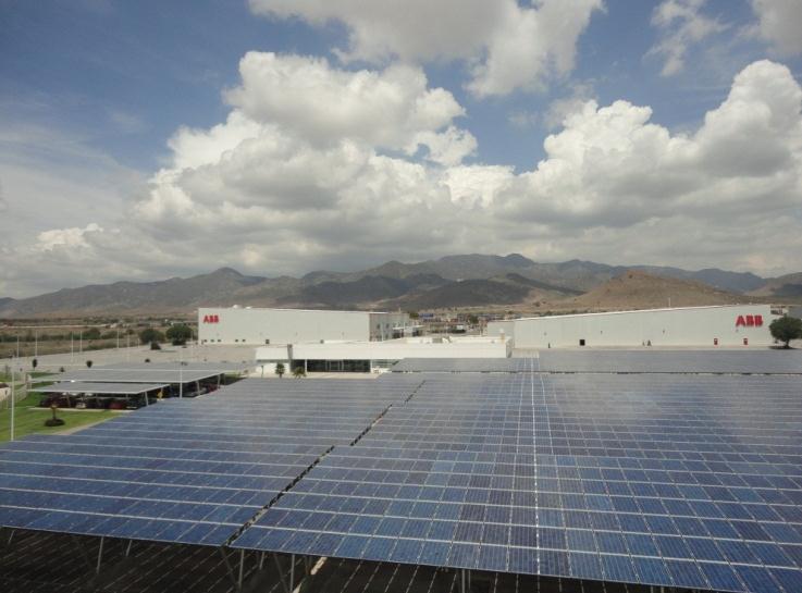 2 kv grid Solar modules: poly-csi Customer: Property management of ABB for the ABB manufacturing Plant in San Luis