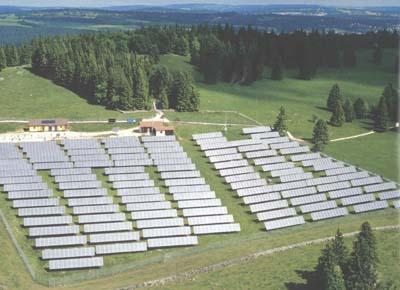 ABB solar inverter example cases Switzerland, Mont Soleil: 555 kwp PV plant System description PV plant: 554,6 kwp Application: ground mounted Grid connection: MV