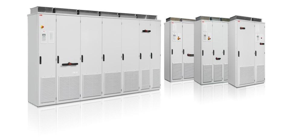 ABB solar inverters - product portfolio Central inverters, PVS800 Product highlights: High total performance - high efficiency with low auxiliary power consumption and reliability Advanced grid