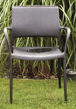 Ara Polypropylene stackable chair 49 x 56 x