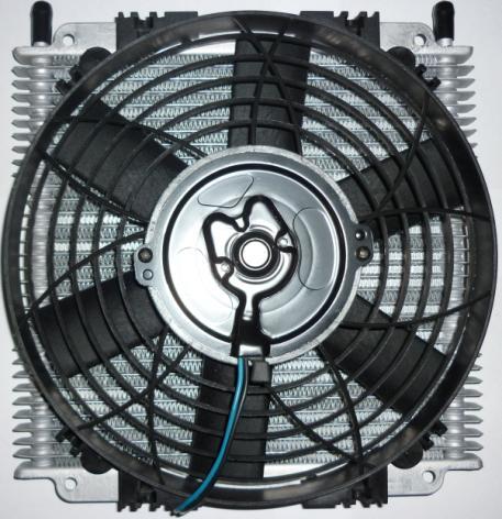 Fan secured to the Core using the Quick fit kit supplied (4 places) FIGURE 5 Motor wire exit downwards 2.