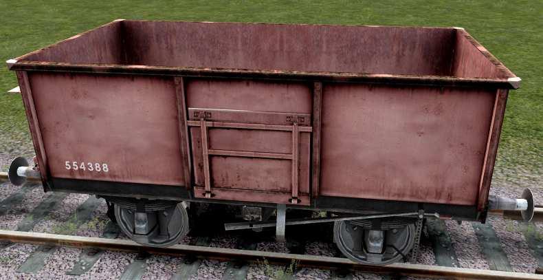 They had a capacity of up to 12 tonnes, a wheelbase of nine feet and were fitted with self-contained buffers.