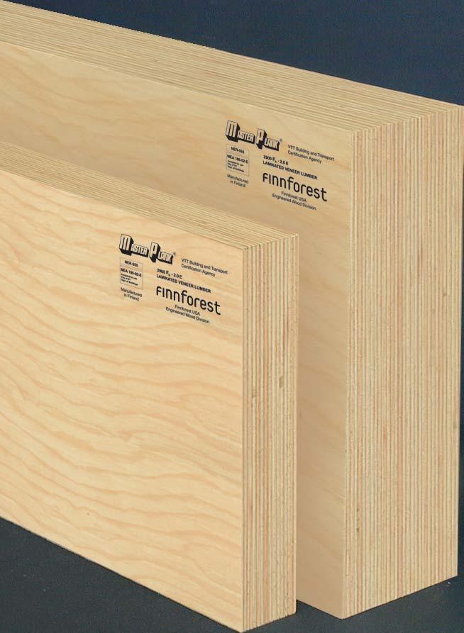 0 E Design Values Finnforest USA, Engineered Wood Division