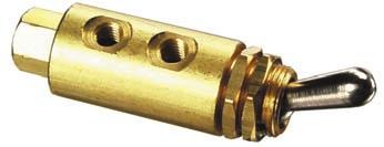 from #-6 and #0- through /8 NPT ports; and for pressures to 00 PSIG.